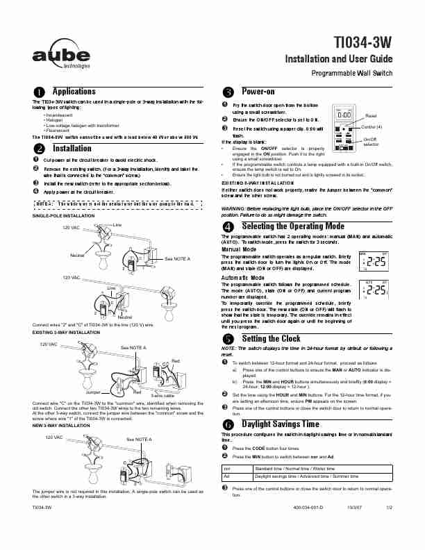 Aube Technologies Plumbing Product TI034-3W-page_pdf